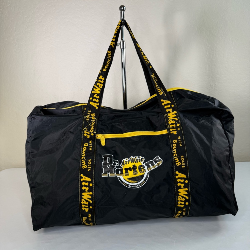 Vintage NOS Dr. Martens DM Docs Airwair Packable Nylon Duffle Gym Bag RARE HTF - Picture 3 of 16